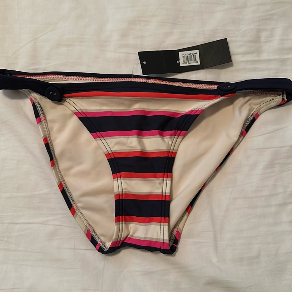 NWT Marc by Marc Jacobs tab bikini bottom with button detailing